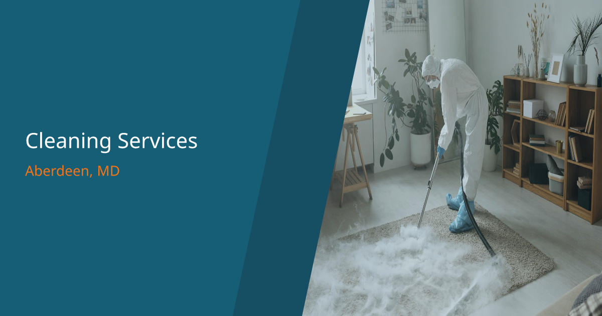 cleaning services in aberdeen md